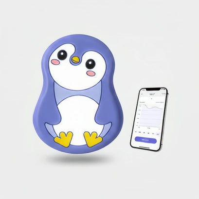 Bærbart termometer til børn